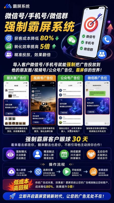 ✅全网最牛腾讯精准霸屏广告🔥🔥-张诗林资源库_百家号代运营_网络推广一手渠道资源_全网最低价